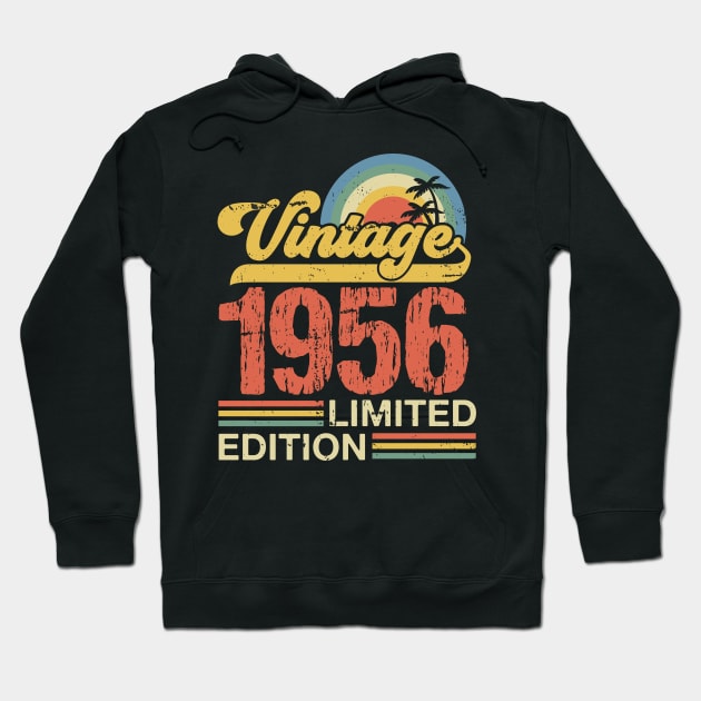 Retro vintage 1956 limited edition Hoodie by Crafty Pirate 